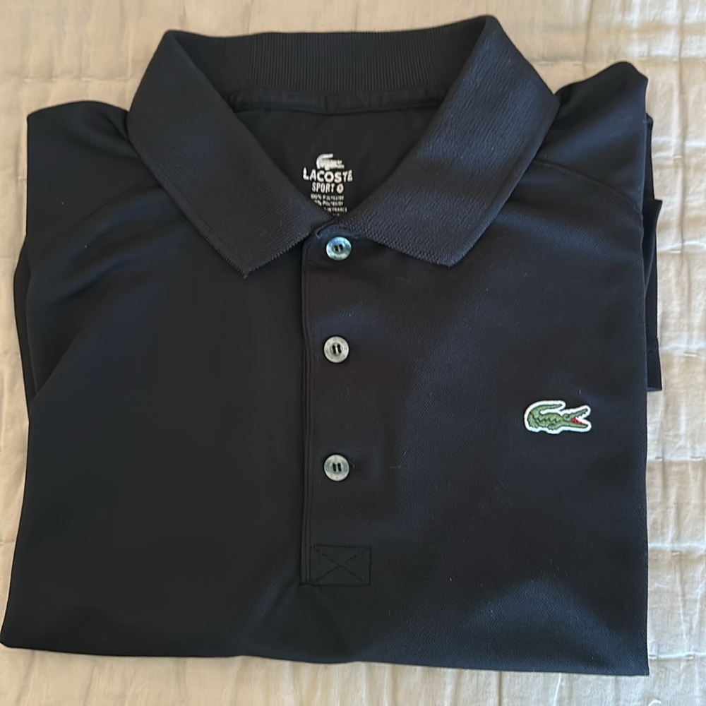 LACOSTE SPORT collared shirt.